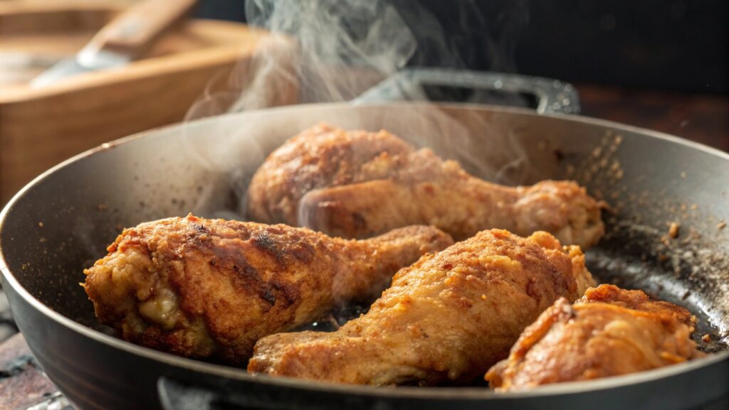 reheating air fried chicken