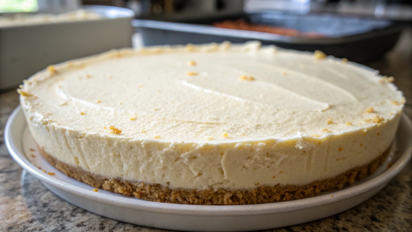 3 ingredient no bake cheesecake