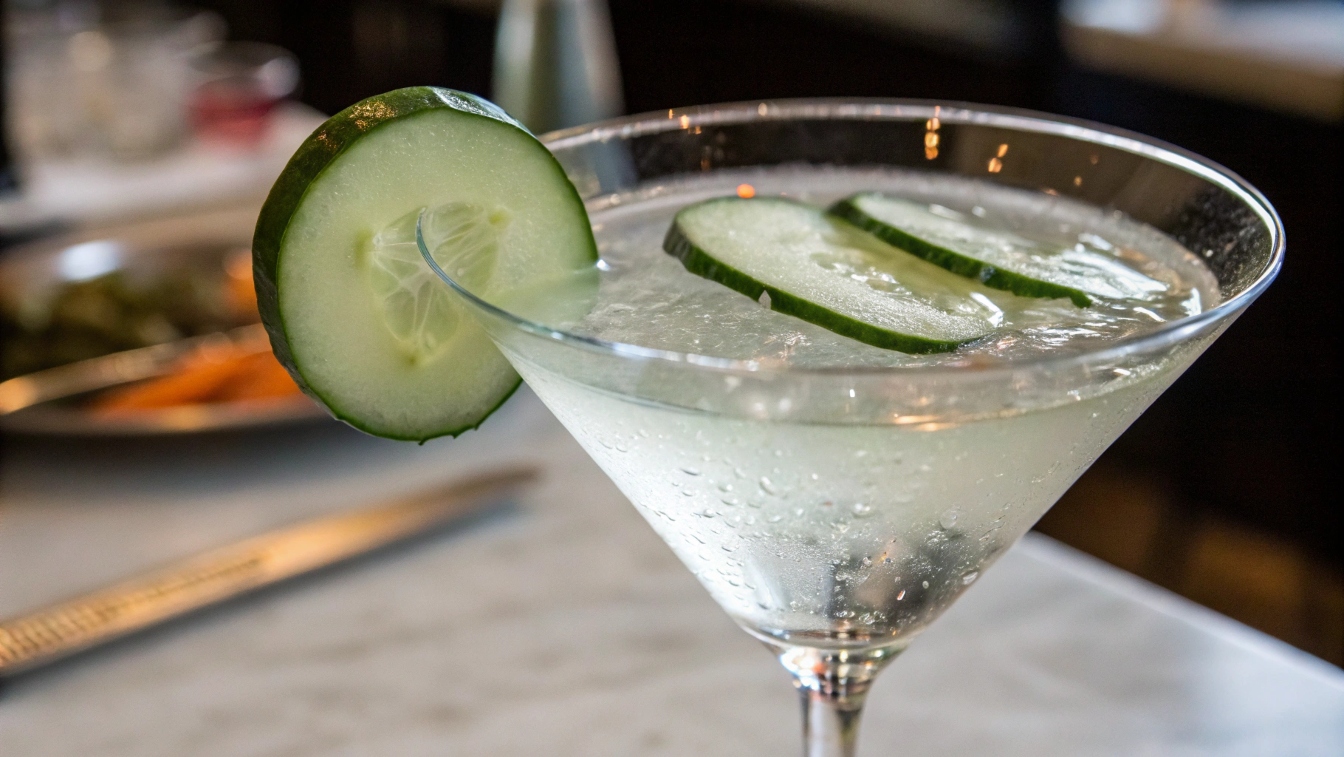 cucumber martini