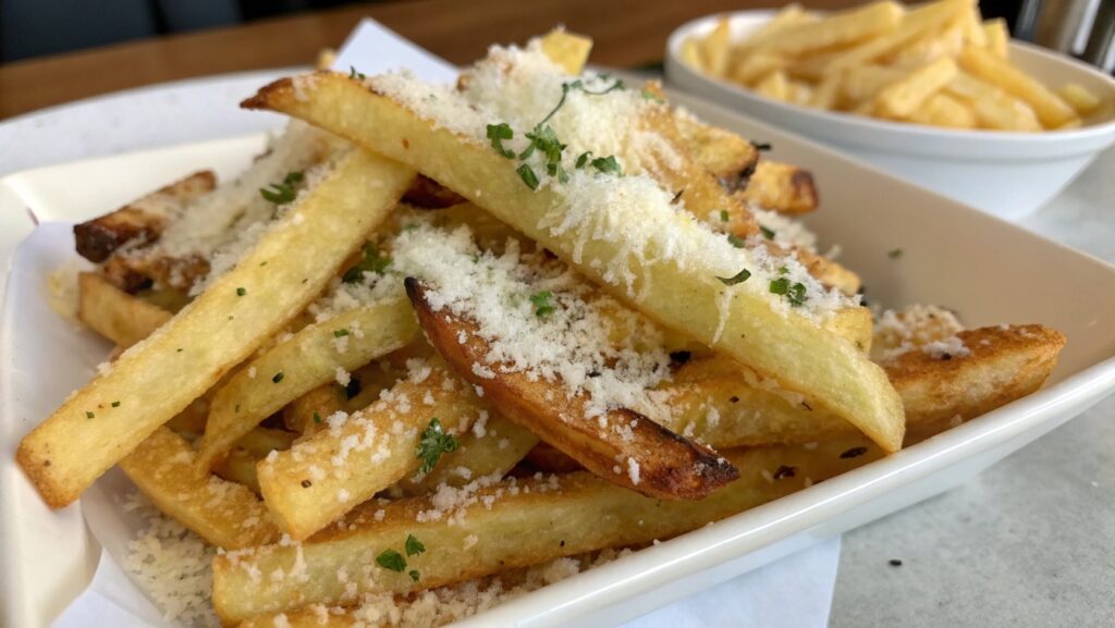 parmesan truffle fries