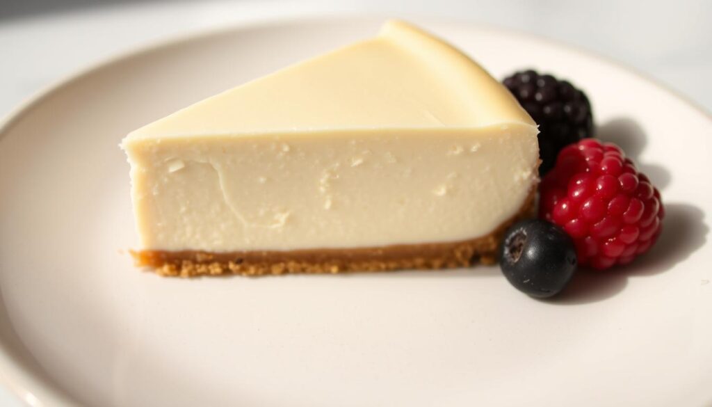 3 ingredient no bake keto cheesecake texture