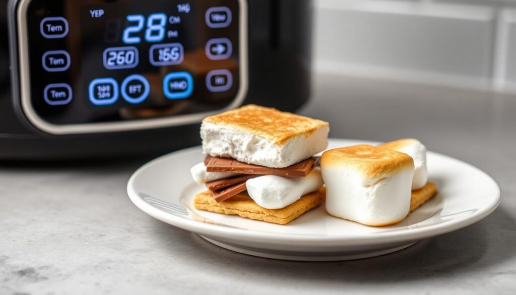 Air Fryer S'mores Cooking Settings