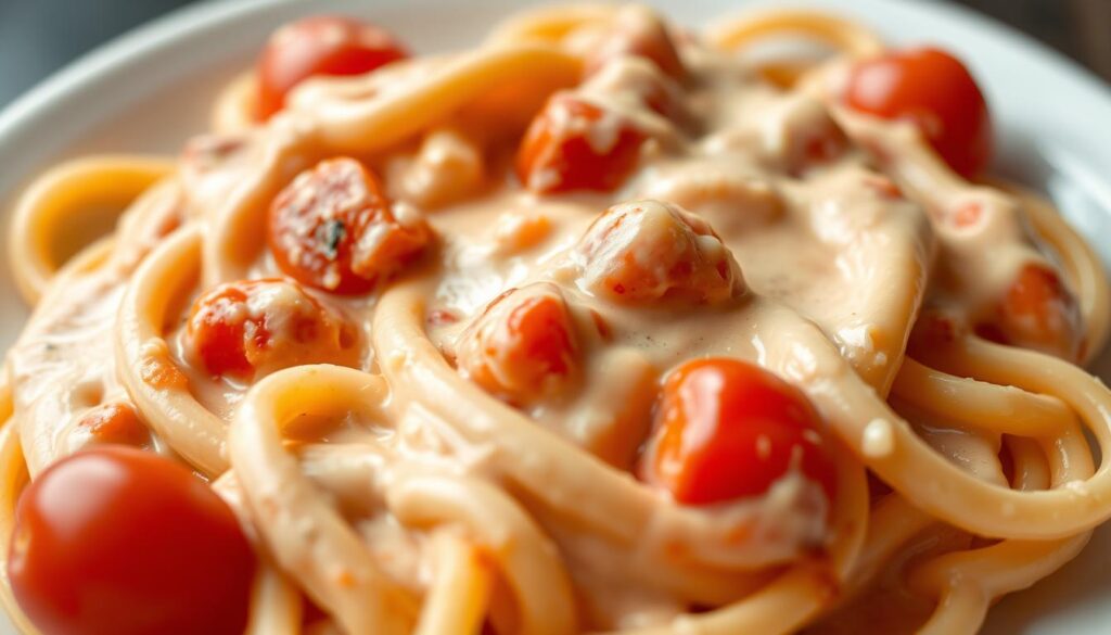 Creamy Tomato Cream Cheese Pasta Sauce