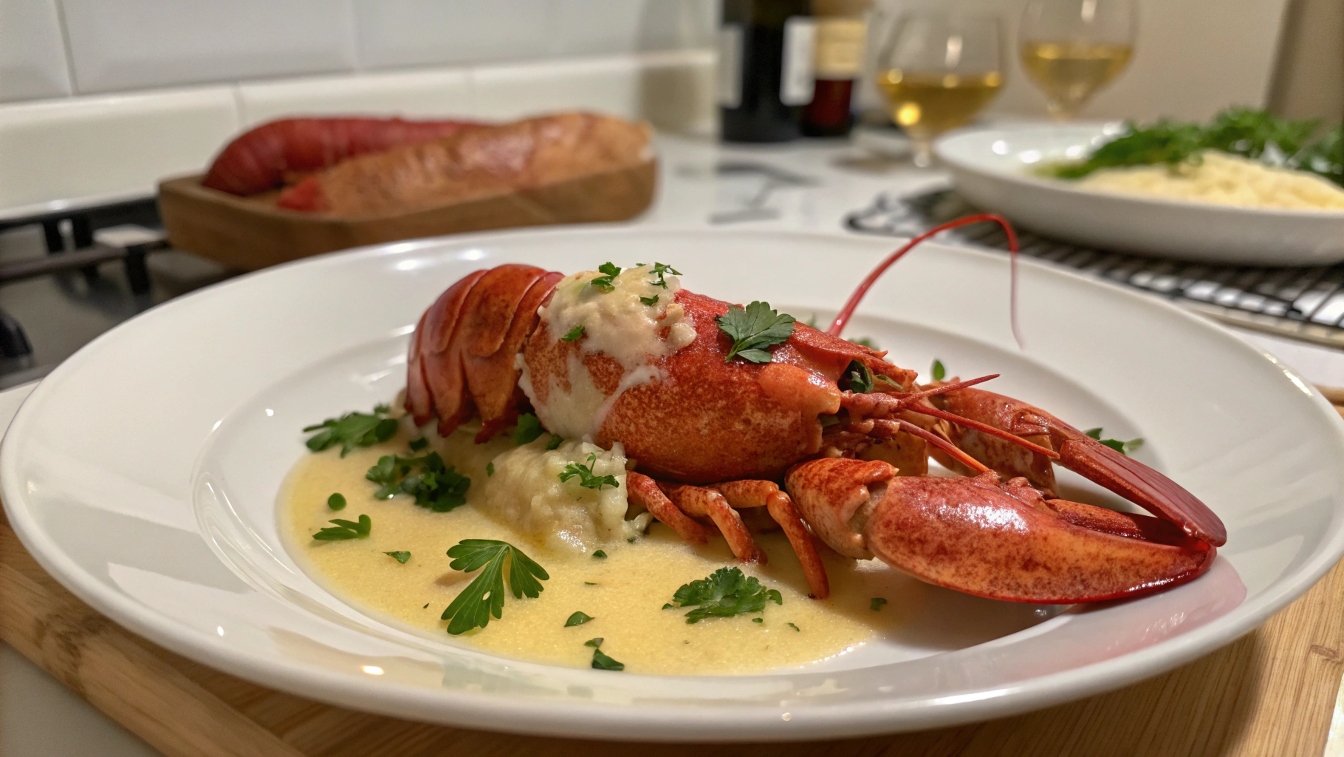 Butter Poached Lobster