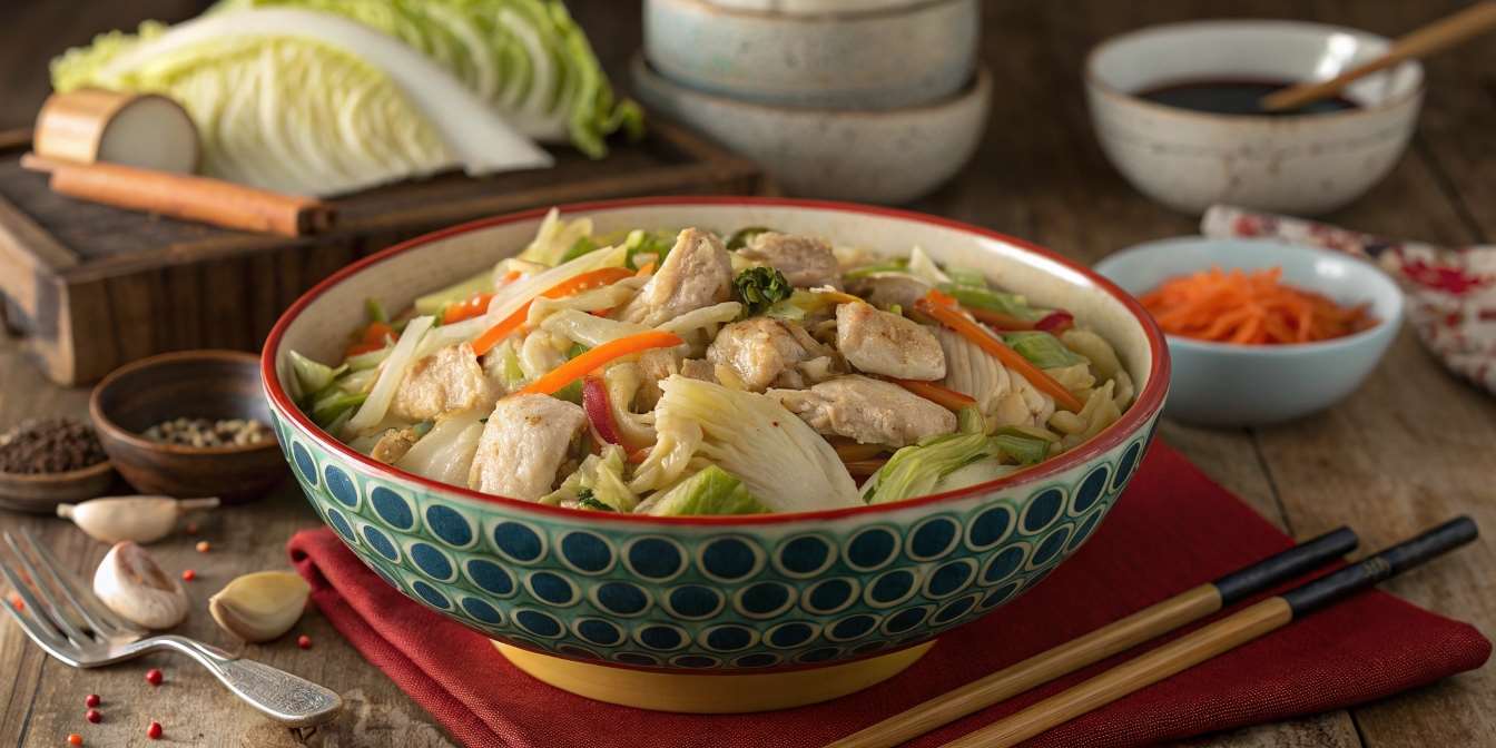 Authentic Hmong Cabbage and Chicken