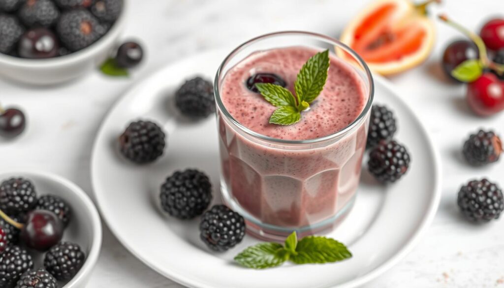 blackberries in smoothies