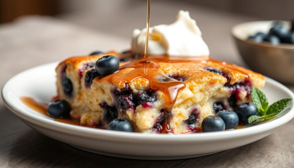 blueberry pancake casserole