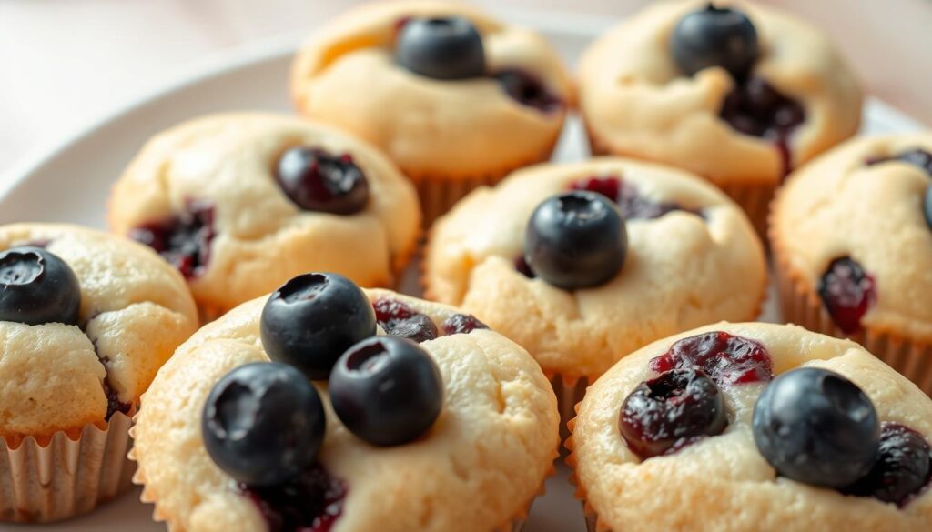 blueberry yogurt muffins