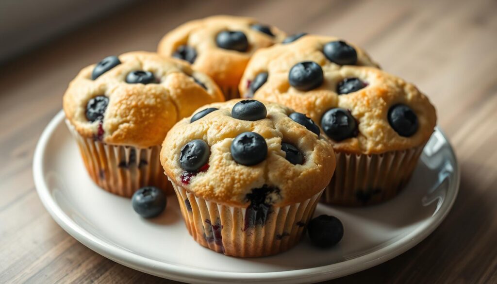 blueberry yogurt muffins