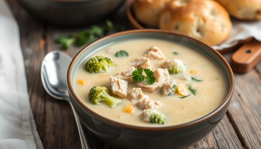 chicken broccoli cheddar soup