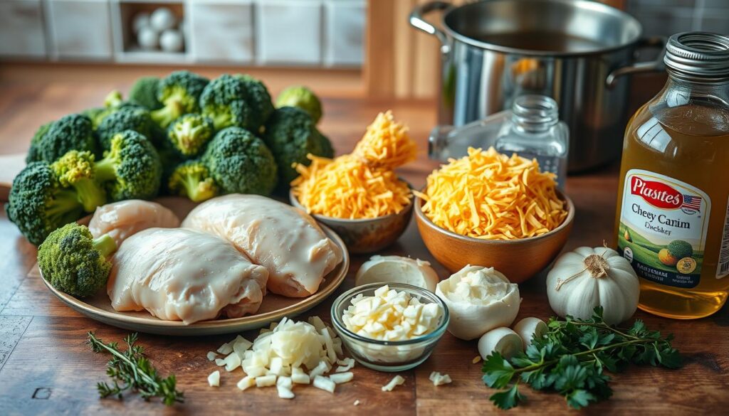 chicken broccoli cheddar soup ingredients