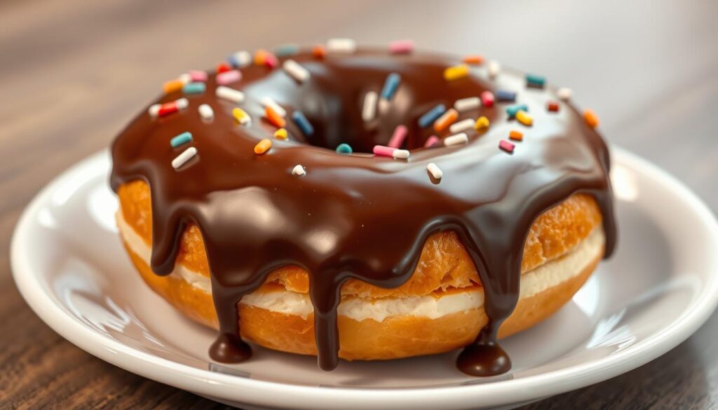 chocolate donut frosting