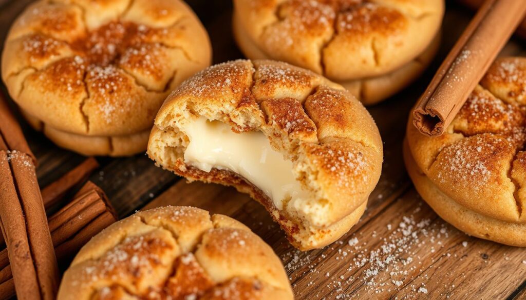 churro cheesecake cookies