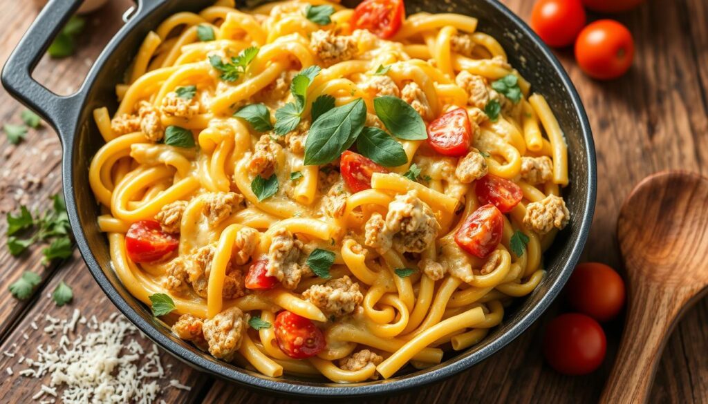 ground chicken and pasta recipes