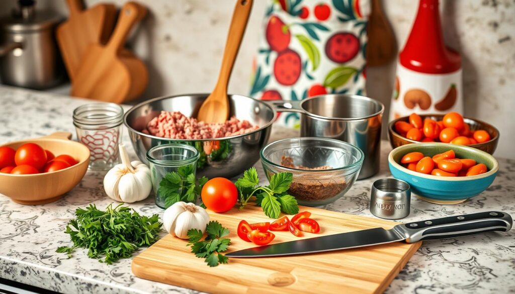 kitchen tools for ground chicken recipes