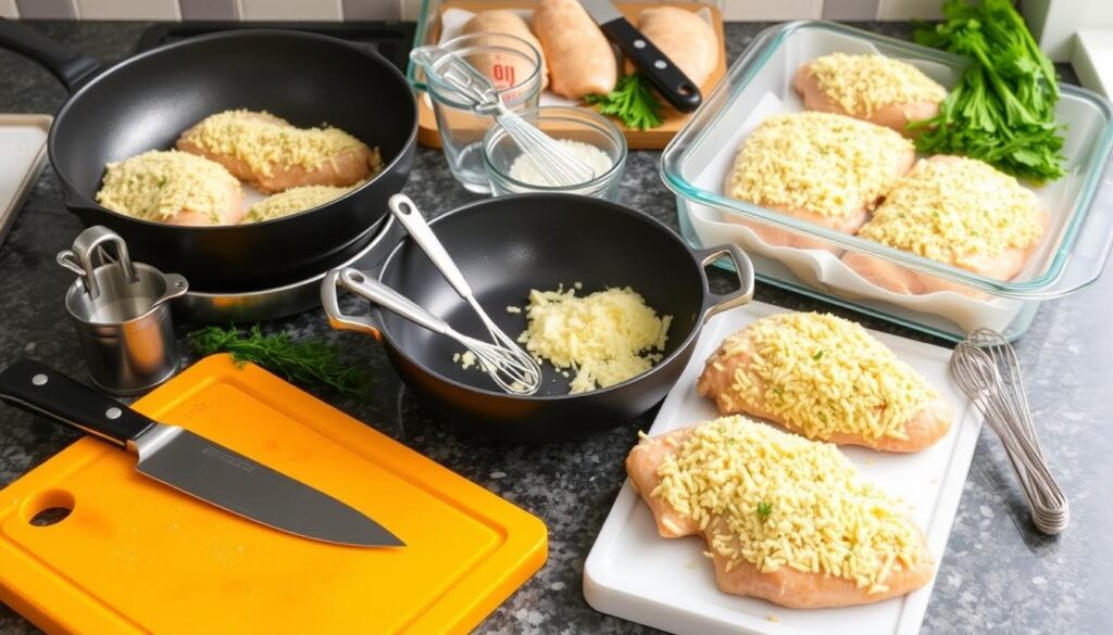 kitchen tools for longhorn parmesan crusted chicken