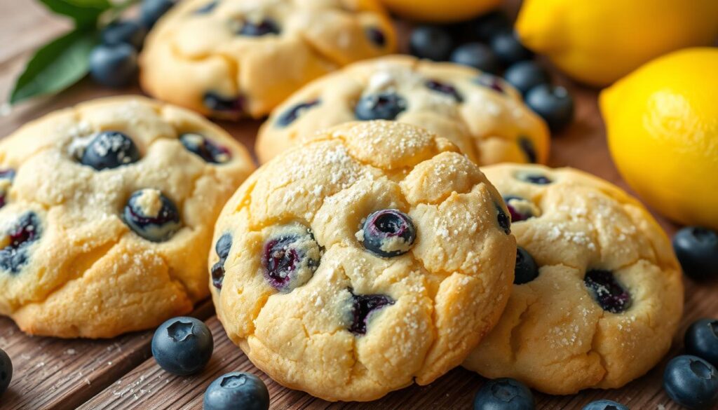 lemon blueberry cookies