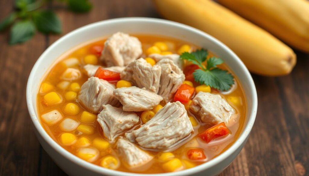 mexican chicken soup with hominy