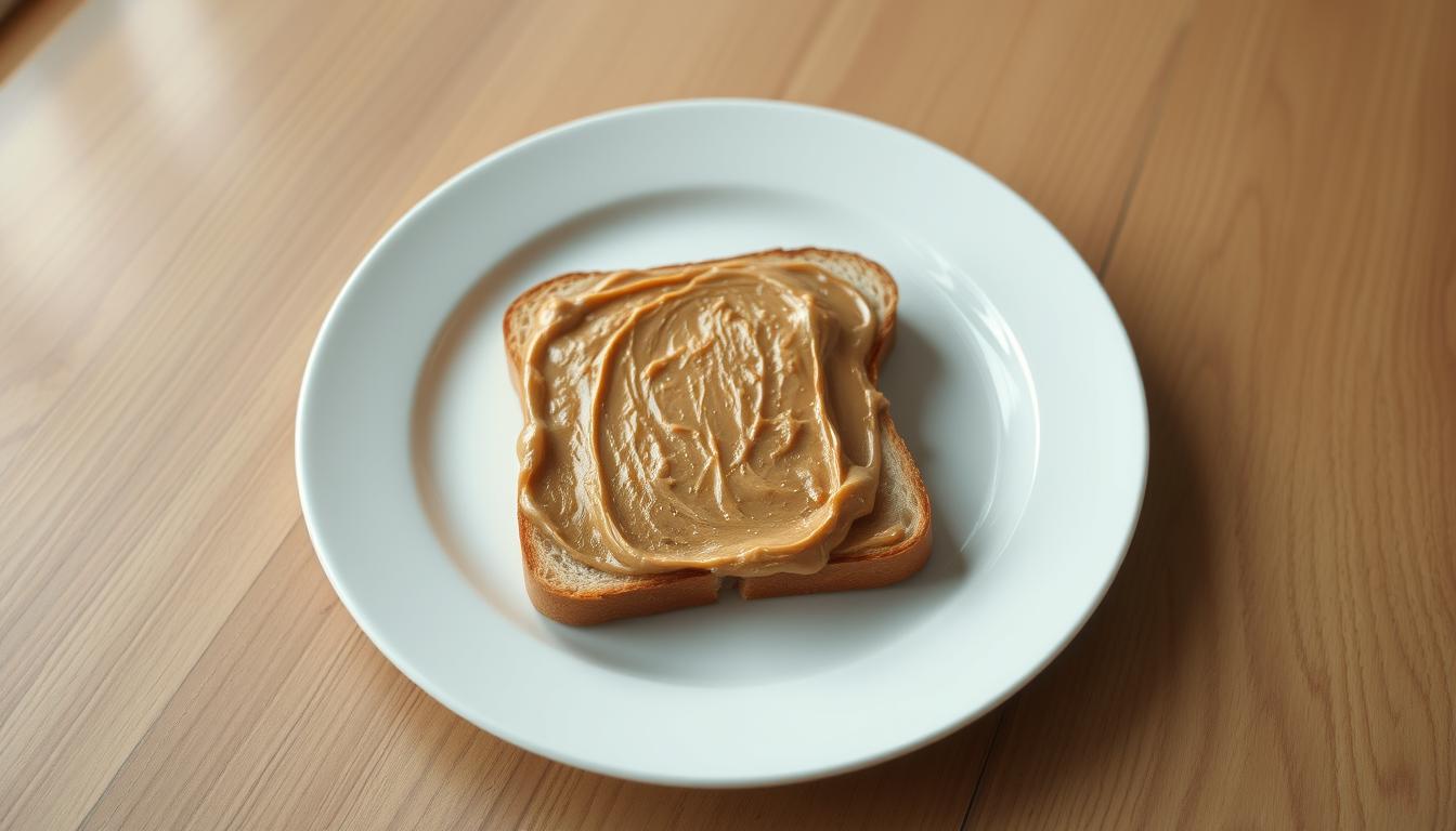 peanut butter toast