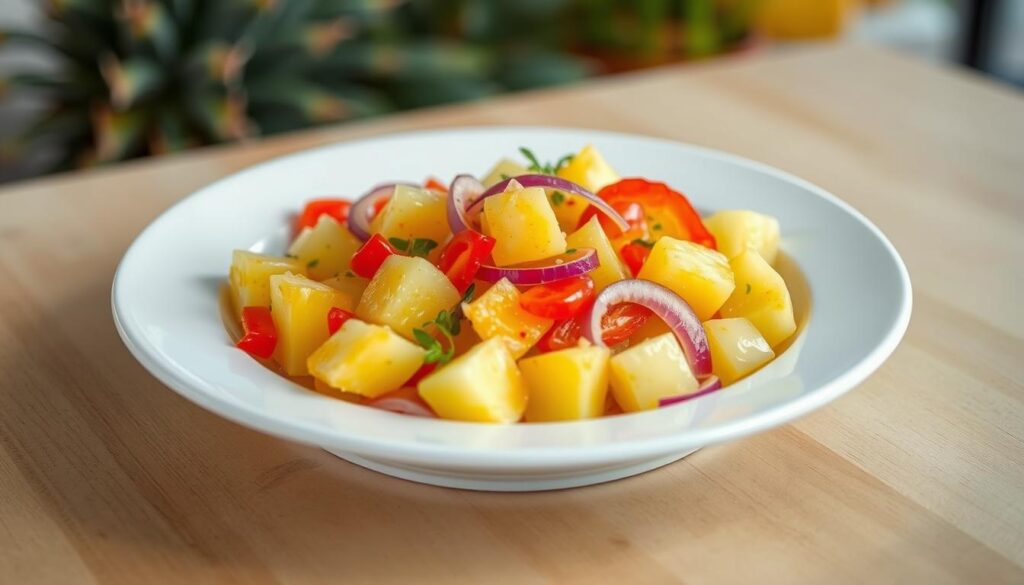 pineapple salad history