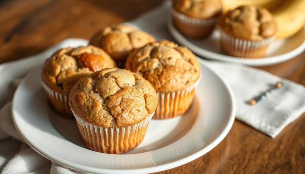 sourdough banana muffins