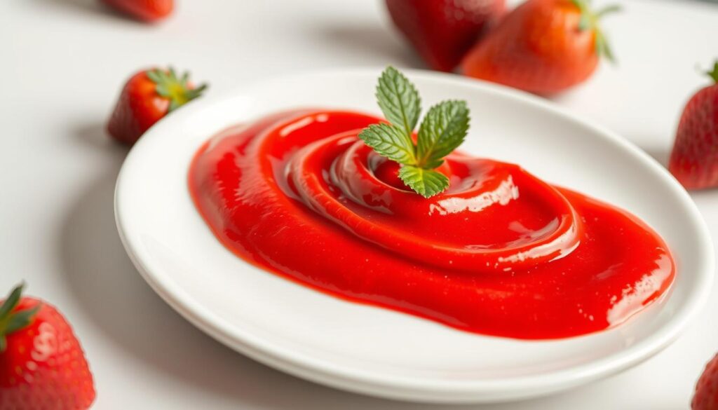 strawberry puree