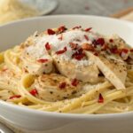 Garlic Parmesan Chicken Pasta