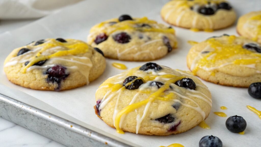 Lemon Blueberry Cookies