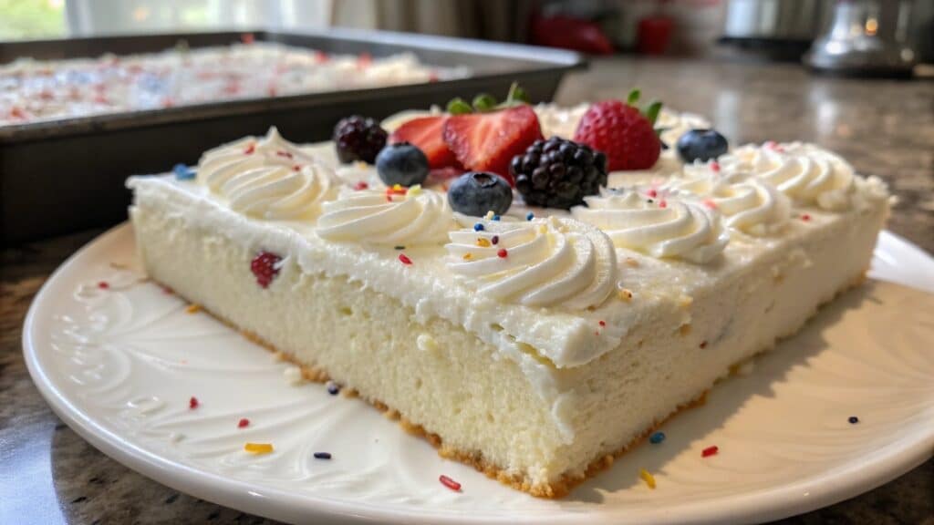 kefir sheet cake