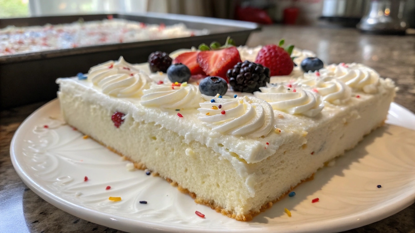 kefir sheet cake