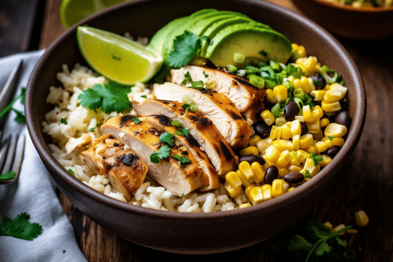 Street Corn Chicken Bowls
