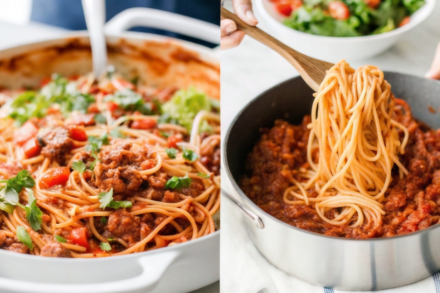Ground Turkey Spaghetti