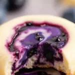 Blueberry Cheesecake Swirl Cookies
