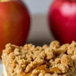 Delicious Apple Crisp Cheesecake