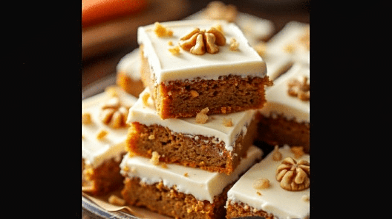 carrot cake bars