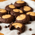 peanut butter brownie swirl cookies