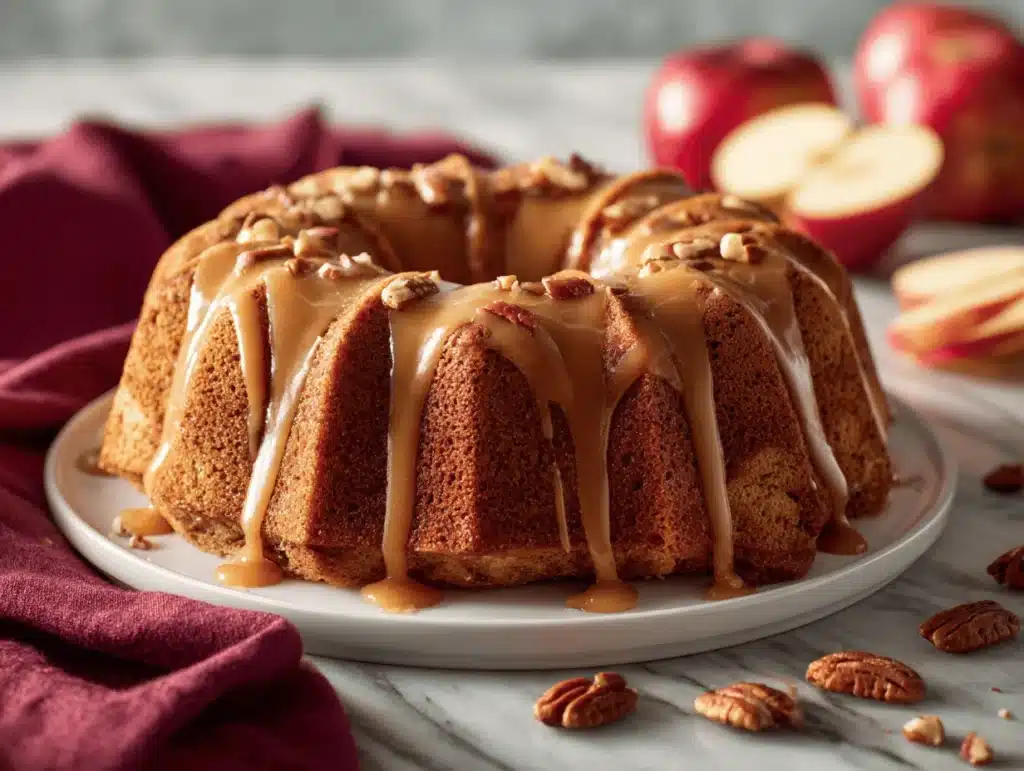 Apple Cream Cheese Bundt Cake - featured image