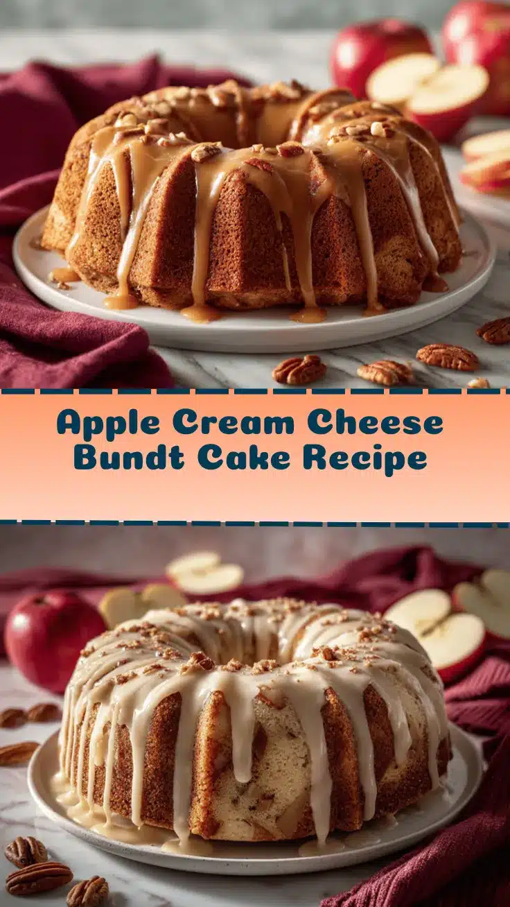 Apple Cream Cheese Bundt Cake recipe