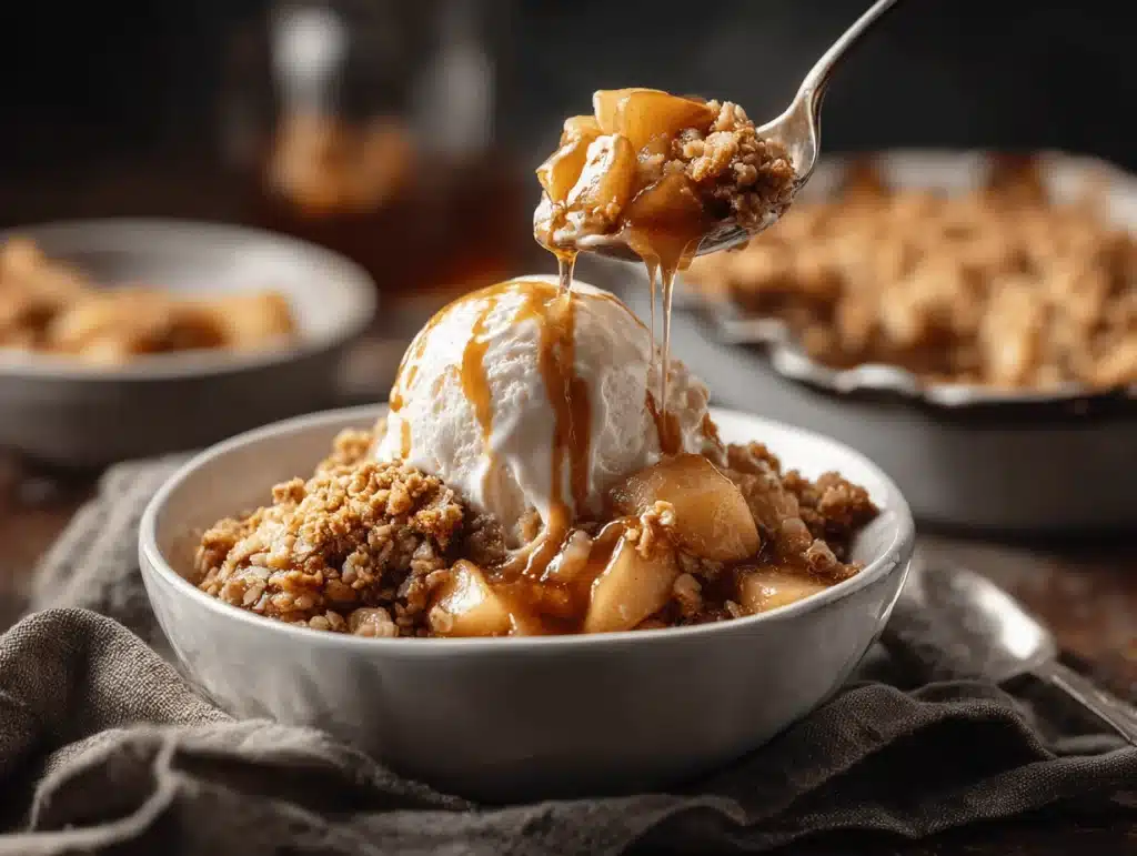 apple crisp recipe - featured image