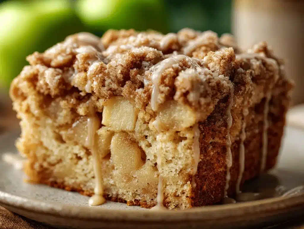 apple crumb cake - featured image