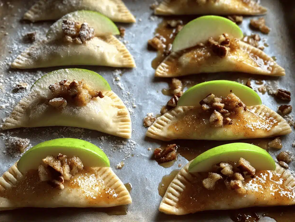 apple pie bites crescent rolls preparation steps