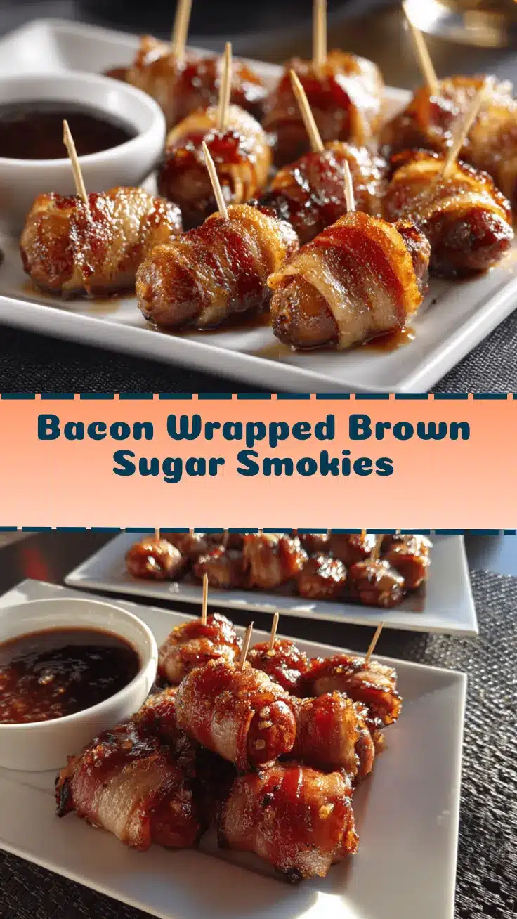 bacon wrapped brown sugar smokies recipe
