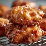 baked apple fritters - featured image