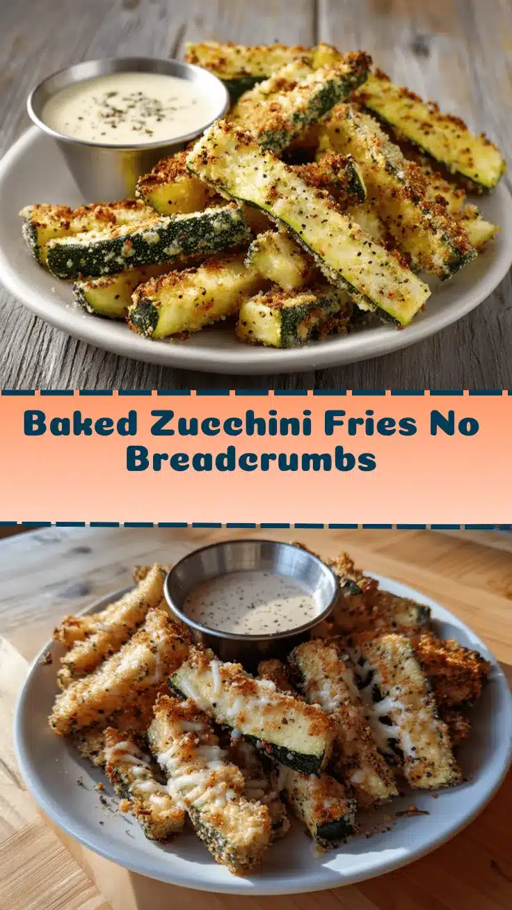 baked zucchini fries recipe