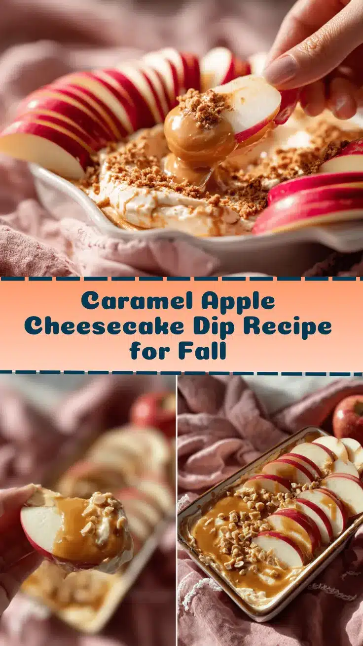 caramel apple cheesecake dip recipe