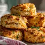 crab stuffed cheddar bay biscuits - featured image
