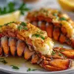 garlic butter lobster tails - featured image