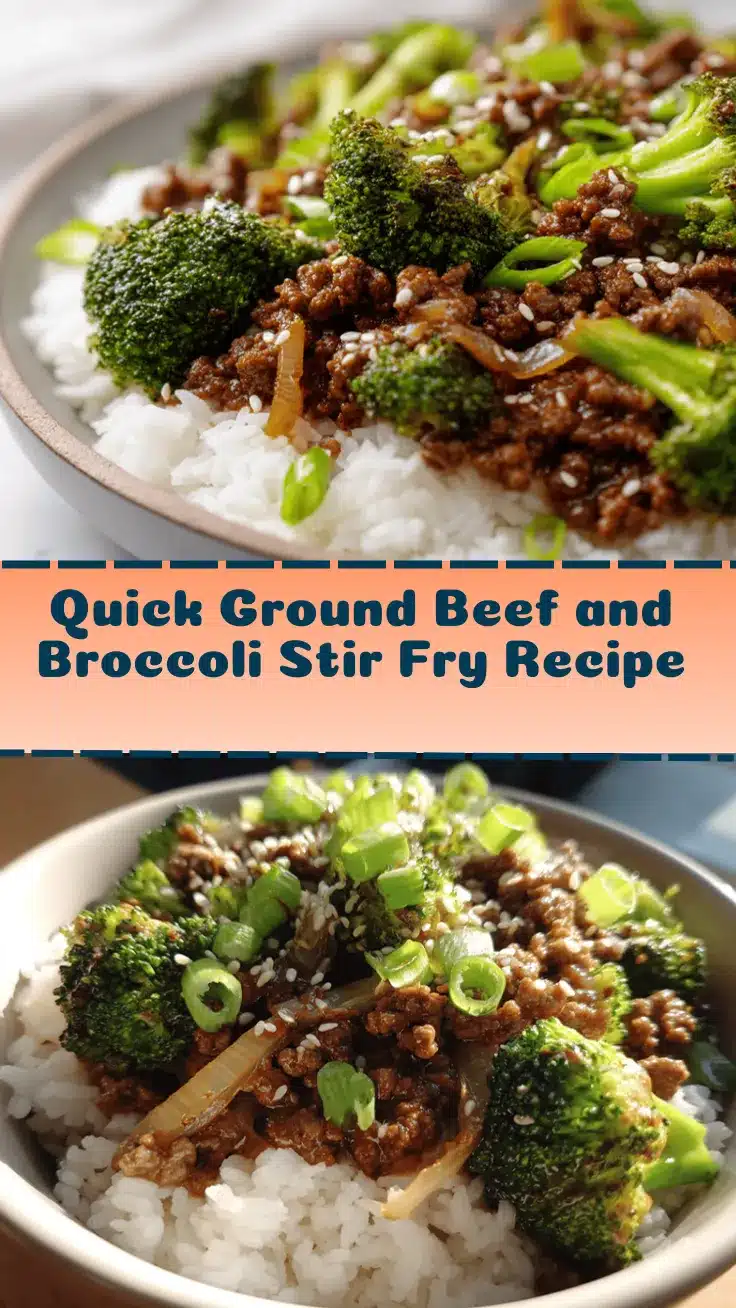 ground beef and broccoli stir fry recipe