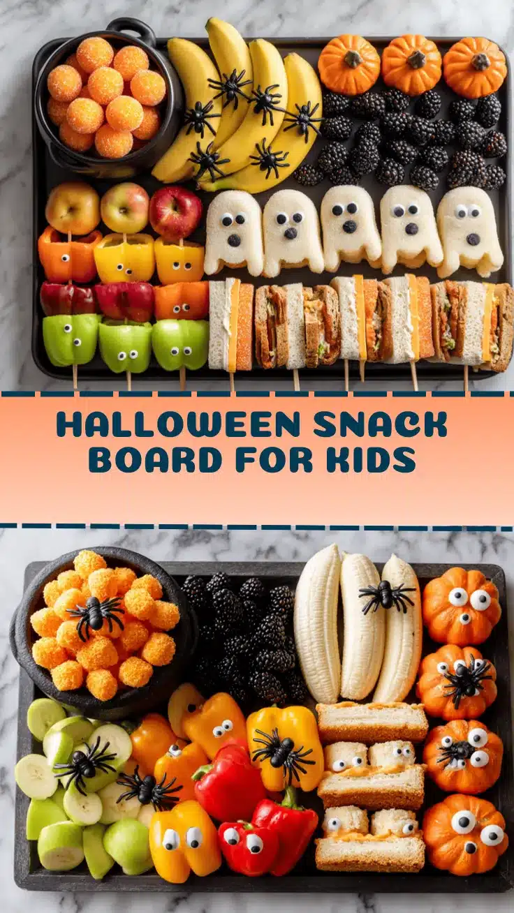 Halloween Snack Board for Kids recipe