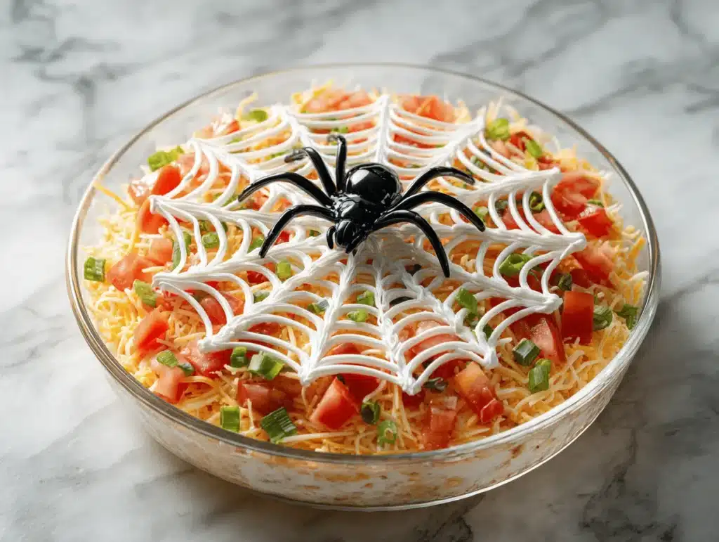 Halloween taco dip - featured image